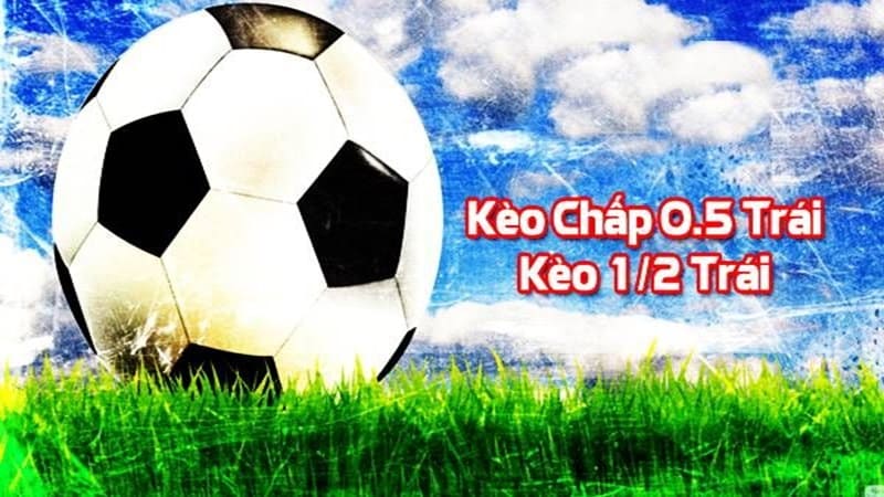 Kèo bóng đá 1/2 là gì? Kèo bóng đá 1/2 l